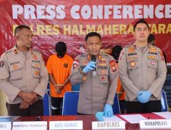 Melalui Press Conference, Polres Halut Berhasil Ungkap Dua Tindak Pidana