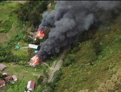 KKB Tembak Warga dan Bakar Gudang Beras di Papua Tengah