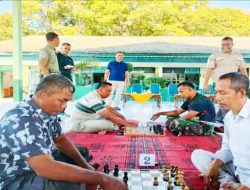 Kodim Sragen Meriahkan HUT TNI,ke 73, Dengan Lomba Catur