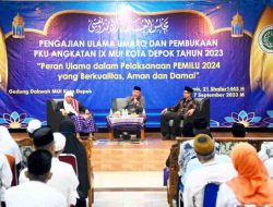 Pelatihan Kader Ulama IX tahun 2023 Dibuka Wali Kota Depok