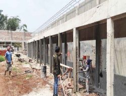 Tahap Pengerjaan Pembangunan Sembilan Ruang Gedung Sekolah SMKN 1 Curugbitung