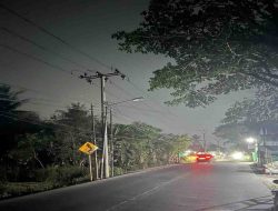 Banyak Lampu PJU Mati, Jalur Solear-Cikasungka Gelap Gulita Pada Malam Hari