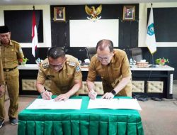 Pj Bupati Pulau Morotai Kunjungi Pemda Halut Jalin Kerja sama dan Bahas Pengendalian Inflasi