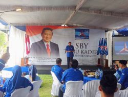 SBY, Ketua Majelis Tinggi Partai Demokrat, Sambangi Kader dan Tokoh Masyarakat di Sragen