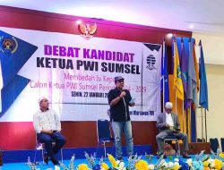 Terpilih Nanti, Hadi Prayogo Bertekad 3 Tahun Akan Bangun Gedung PWI Sumsel Sendiri.