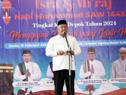 Peringatan Isra Mi’raj Nabi Muhammad SAW Tingkat Kota Depok di Masjid Agung Balaikota