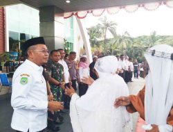 95 Jamaah Haji Disambut Wakil Bupati Halut