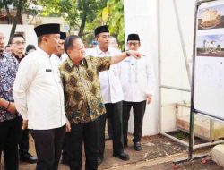 Wali Kota Jaksel Lakukan Peletakan Batu Pertama Pembangunan Kantor Kecamatan Keb. Baru
