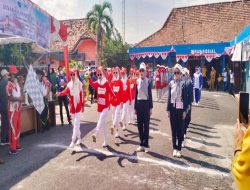 Srikandi PWI OKI Ikut Ramaikan Lomba Gerak Jalan Ketepatan Waktu HUT RI Ke-79 Tahun.