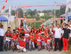 Perum Sunrise Serra, Desa Gekbrong, Cianjur Rayakan HUT RI- ke 79