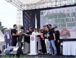 Wali Kota Depok Resmikan Taman Alun-Alun dan Hutan Kota Wilayah Barat