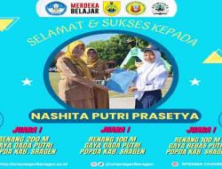 Siswi SMPN 5 Sragen Borong Medali di POPDA Kabupaten Sragen