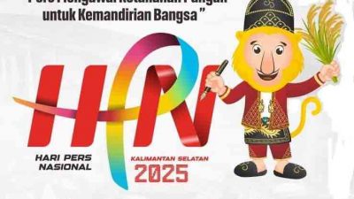 Logo HPN 2025: Bekantan Jadi Ikon, Kalsel Siap Sambut Perhelatan Nasional