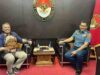 Sesjen Wantannas RI Laksdya TNI T.S.N.B Hutabarat Terima Kunjungan Panitia HPN PWI Pusat  2025 di Kalsel 