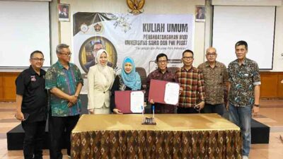 Dukung  Ciptakan SDM Unggul  PWI Pusat dan Universitas Sahid Jakarta Jalin Kerja Sama 